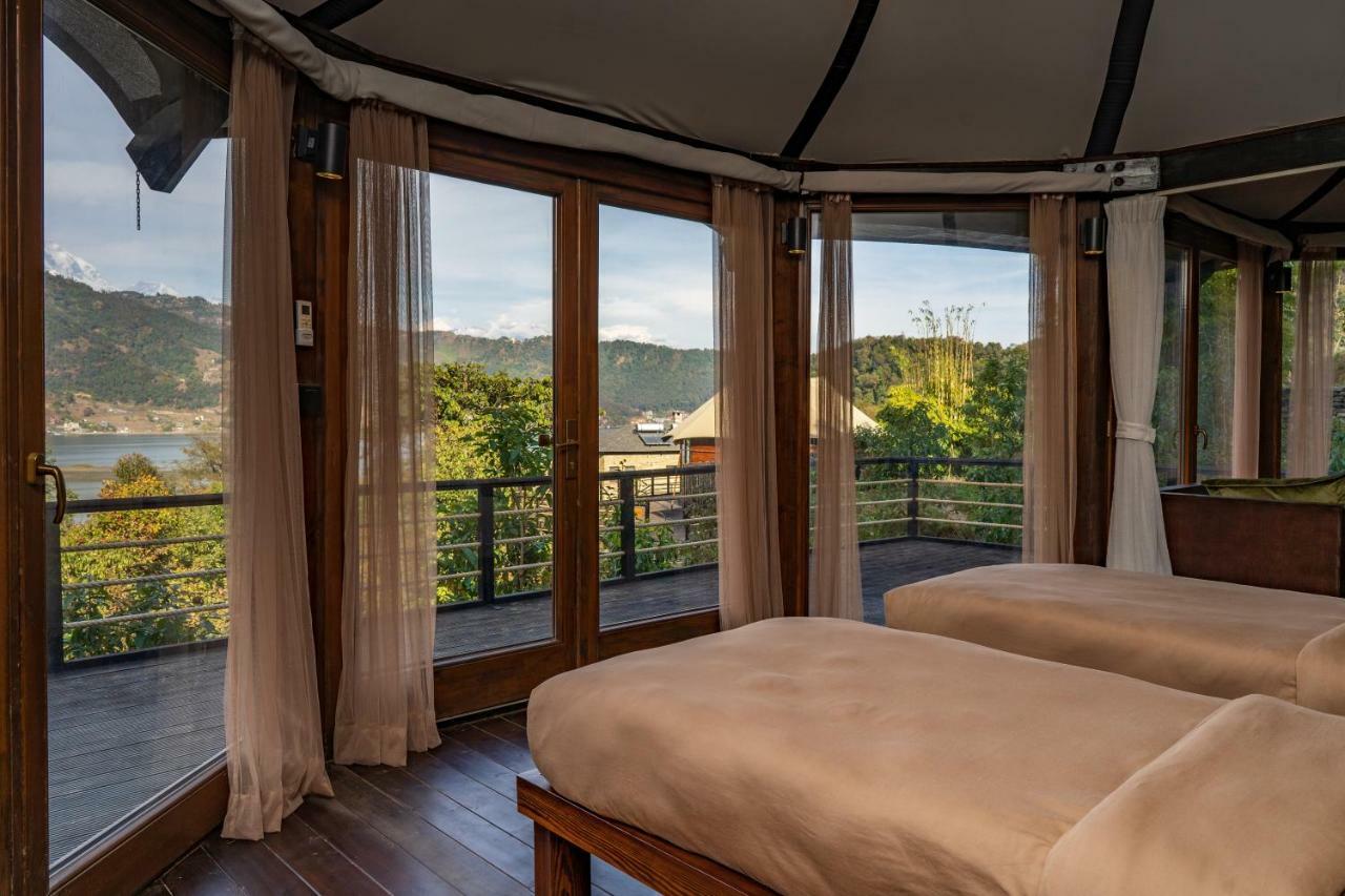The Pavilions Himalayas Lake View Pokhara Exterior foto
